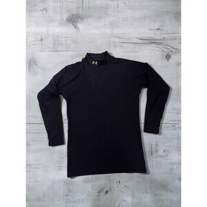 Under Armour ColdGear Mock Neck Long Sleeve Compression Shirt Size XL